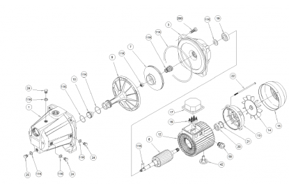 Pièces détachée AGC/I 200 Tri