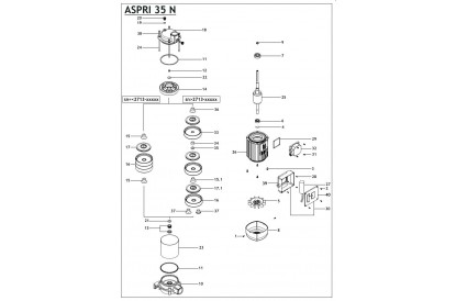 Pièces détachée Aspri 35 6 - T N