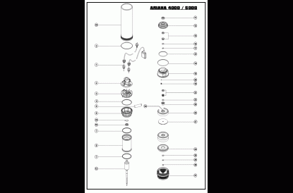 Pièces détachée Ariana 4000