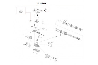 Pièces détachée E.Sybox 40/80 - RECONDITIONNÉ - Bon état