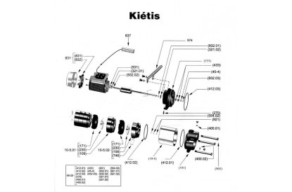 Pièces détachée Kietis 4000