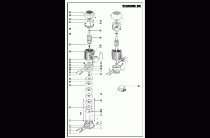 Pièces détachée Veganox 65