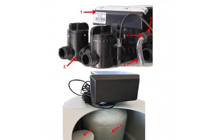 Pièces détachée Adoucisseur Nasser - 25 L + kit d'installation