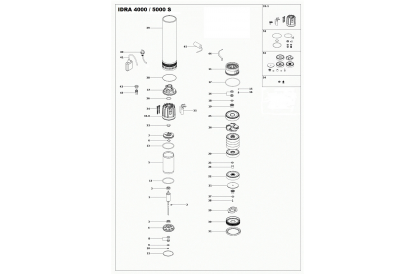 Pièces détachée Idra 4000 S
