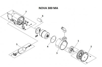 Pièces détachée Nova 300 AUT - RECONDITIONNÉ - Bon état