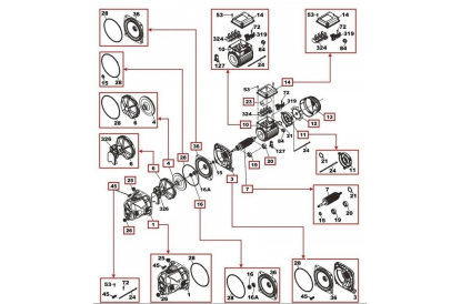 Pièces détachée Jet 132 M PRED - RECONDITIONNÉ - Bon état