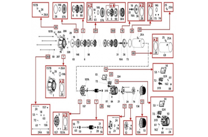 Pièces détachée KVC 40/50 M - RECONDITIONNÉ - Très bon état