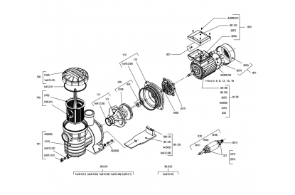 Pièces détachée Filtra N 18 Mono - RECONDITIONNÉ - Bon état