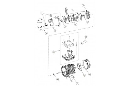 Pièces détachée Boost Rite Evo - 1 CV - Mono