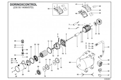 Pièces détachée Dorinoxcontrol 4500-20S - RECONDITIONNÉ - Bon état