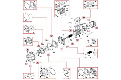 Pièces détachée Jetcom SP+ 102 M - RECONDITIONNÉ - Bon état