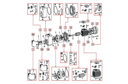 Pièces détachée Jet 151 T - RECONDITIONNÉ - Bon état