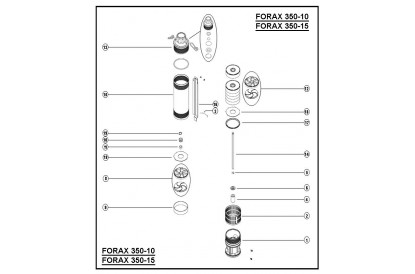 Pièces détachée Forax 350-10 30 M