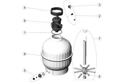 Pièces détachée Cantabric 400 Top - 6 m3/h