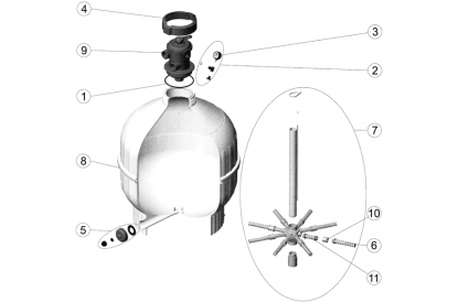 Pièces détachée Cantabric 750 Top - 1